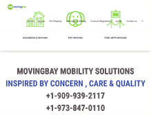 Tablet Screenshot of movingbay.com